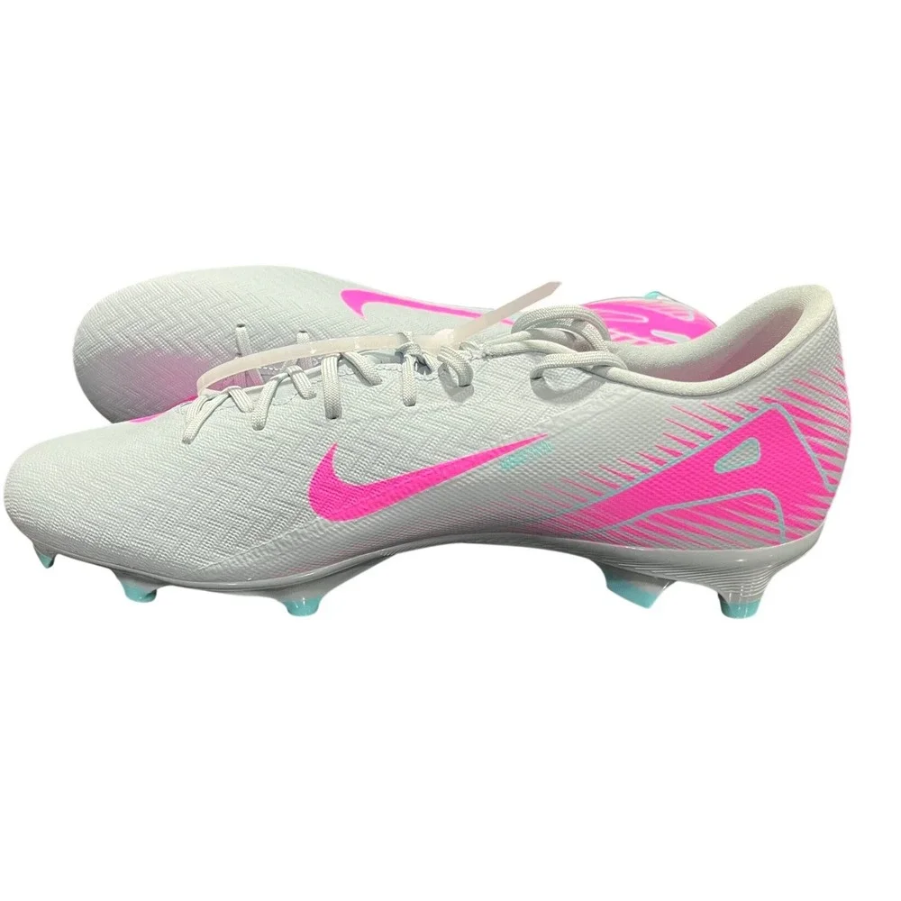 Nike Zoom Mercurial Vapor 15 Academy‎ FG MG Soccer Cleats Silver Pink DJ5631-001